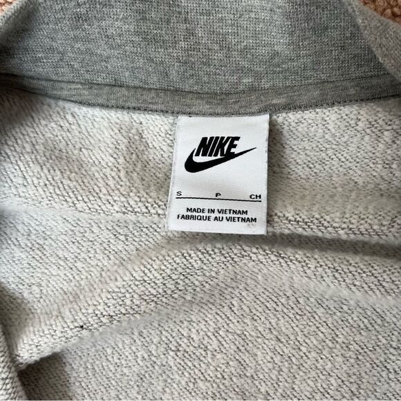 Nike Sportswear Oversized Bomber Full Zip Sweatshirt Women's S - Picture 2 of 6